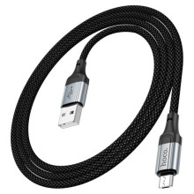 Дата кабель Hoco X102 Fresh USB to MicroUSB (1m) – Чорний