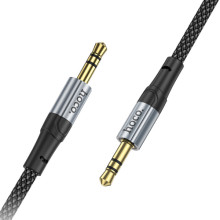 Аудіо кабель Aux Hoco UPA26 Fresh (1m) – Чорний