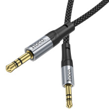 Аудіо кабель Aux Hoco UPA26 Fresh (1m) – Чорний