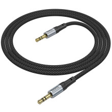 Аудіо кабель Aux Hoco UPA26 Fresh (1m) – Чорний