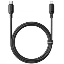 Дата кабель Baseus Silky Series OS Fast Charging Type-C to Lightning 20W (2m) (P10377701) – Чорний