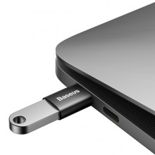 Переходник Baseus Ingenuity Series Mini Type-C to USB 3.1 (ZJJQ000001) – Черный