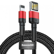 Дата кабель Baseus Cafule Lightning Cable Special Edition 2.4A (1m) (CALKLF-G) – Чорний