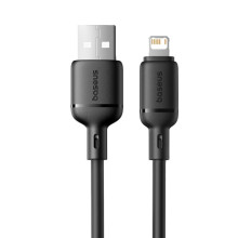 Дата кабель Baseus Silky Series OS Fast Charging USB to Lightning 2.4A (2m) (P1037770)