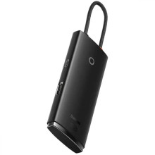 Перехідник HUB Baseus Lite Series 5in1 (Type-C to HDMI + 3xUSB 3.0 + PD) (WKQX04) – Чорний