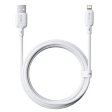 Дата кабель Baseus Silky Series OS Fast Charging USB to Lightning 2.4A (2m) (P1037770) – Білий