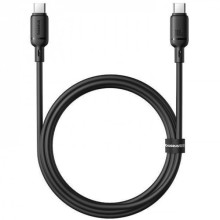 Дата кабель Baseus Silky Series OS Fast Charging Type-C to Type-C 100W (2m) (P10377704) – Чорний