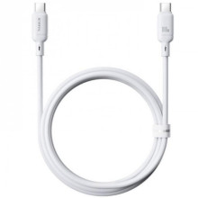 Дата кабель Baseus Silky Series OS Fast Charging Type-C to Type-C 100W (2m) (P10377704) – Білий