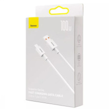 Дата кабель Baseus Superior Series Fast Charging USB to Type-C 100W (1.5m) (P10320102214) – Белый