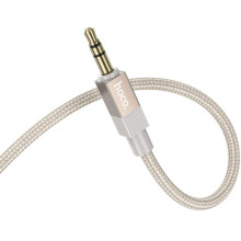 Аудио кабель Aux Hoco UPA32 Clever (1m) – Золотой