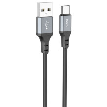 Дата кабель Hoco X86 Spear USB to Type-C (1m) – Чорний