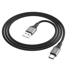 Дата кабель Hoco X86 Spear USB to Type-C (1m) – Чорний
