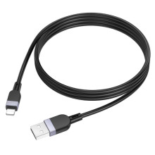 Дата кабель Hoco X109 Energy silicone USB to Lightning (1m) – Черный