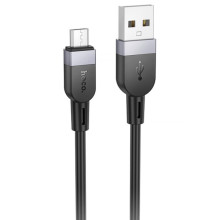 Дата кабель Hoco X109 Energy silicone USB to MicroUSB (3m) – Черный