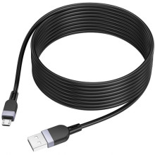 Дата кабель Hoco X109 Energy silicone USB to MicroUSB (3m) – Черный