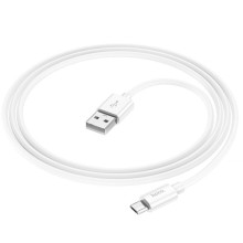 Дата кабель Hoco X87 Magic silicone USB to MicroUSB (1m) – Белый