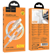 Дата кабель Hoco U144 New Type-C to Type-C 60W (1.2m) – Золотой