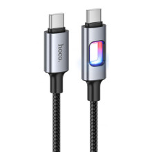 Дата кабель Hoco U144 New Type-C to Type-C 60W (1.2m) – Черный