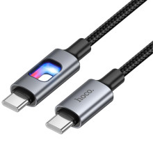 Дата кабель Hoco U144 New Type-C to Type-C 60W (1.2m) – Черный