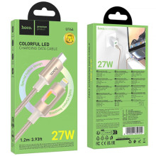 Дата кабель Hoco U144 New Type-C to Lightning 27W (1.2m) – Золотой