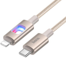 Дата кабель Hoco U144 New Type-C to Lightning 27W (1.2m) – Золотой