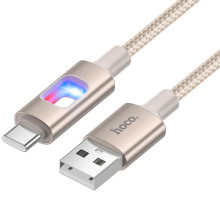 Дата кабель Hoco U144 New USB to Type-C 3A (1.2m) – Золотой