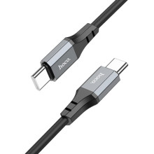 Дата кабель Hoco X86 Spear Type-C to Type-C 60W (1m) – Черный