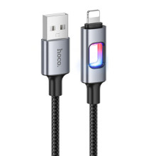 Дата кабель Hoco U144 New USB to Lightning 2.4A (1.2m) – Черный