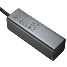Переходник HUB Hoco HB1C 4in1 (Type-C to 4xUSB 3.0) (1m) – Серый