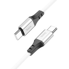 Дата кабель Hoco X86 Spear Type-C to Type-C 60W (1m) – Белый