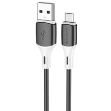 Дата кабель Borofone BX79 USB to MicroUSB (1m) – Чорний