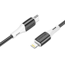Дата кабель Borofone BX79 Type-C to Lightning (1m) – Чорний