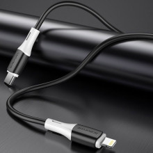 Дата кабель Borofone BX79 Type-C to Lightning (1m) – Чорний