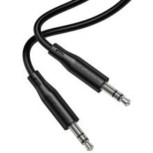 Аудіо кабель Aux Borofone BL25 Nice (1m) – Чорний