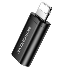Перехідник Borofone BV26A Lightning Male to Type-C Female USB2.0 – Чорний