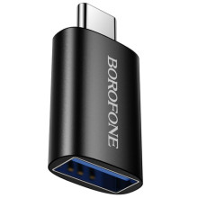 Перехідник Borofone BV26C Type-C Male to USB Female USB3.0