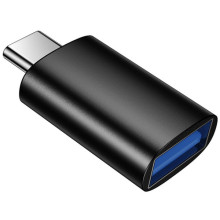 Перехідник Borofone BV26C Type-C Male to USB Female USB3.0 – Чорний