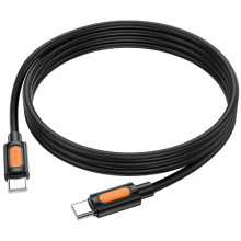 Дата кабель Borofone BX114 Structure Type-C to Type-C 60W (1m) – Чорний