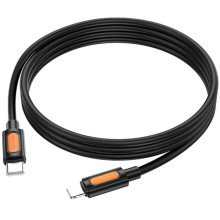 Дата кабель Borofone BX114 Structure Type-C to Lightning 27W (1m) – Чорний