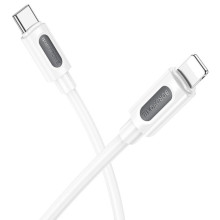 Дата кабель Borofone BX114 Structure Type-C to Lightning 27W (1m) – Білий