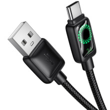 Дата кабель Hoco U146 Mundo USB to Type-C 36W (1.2m) – Чорний