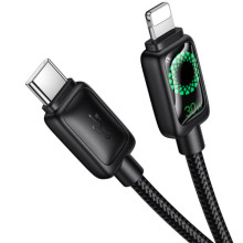 Дата кабель Hoco U146 Mundo Type-C to Lightning 30W (1.2m) – Чорний