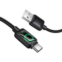 Дата кабель Hoco U146 Mundo USB to Type-C 36W (1.2m) – Чорний