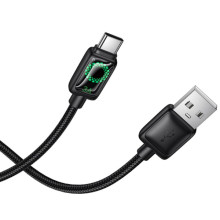 Дата кабель Hoco U146 Mundo USB to Type-C 36W (1.2m) – Чорний