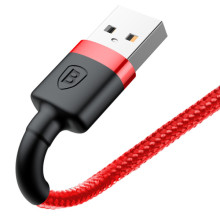 Дата кабель Baseus Cafule Lightning Cable 1.5A (2m) (CALKLF-C) – Червоний
