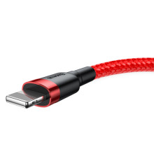 Дата кабель Baseus Cafule Lightning Cable 1.5A (2m) (CALKLF-C) – Красный