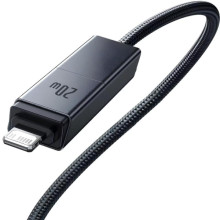 Дата кабель Baseus Versatile Two-for-Two USB/Type-C to Type-C/Lightning 60W (2m) (P10383000) – Чорний