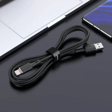 Дата кабель Acefast C2-04 USB to Type-C 3A (1.2m) – Чорний