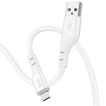 Дата кабель Hoco X97 Crystal color USB to MicroUSB (1m) – Білий