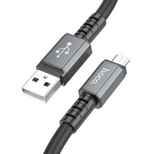 Дата кабель Hoco X85 Strength USB to MicroUSB (1m) – Черный